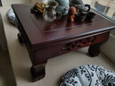 臻若兰  实木雕花飘窗桌欧式榻榻米茶几现代简约炕桌和室几阳地台矮桌 栗红色【50*40*28】 实拍图