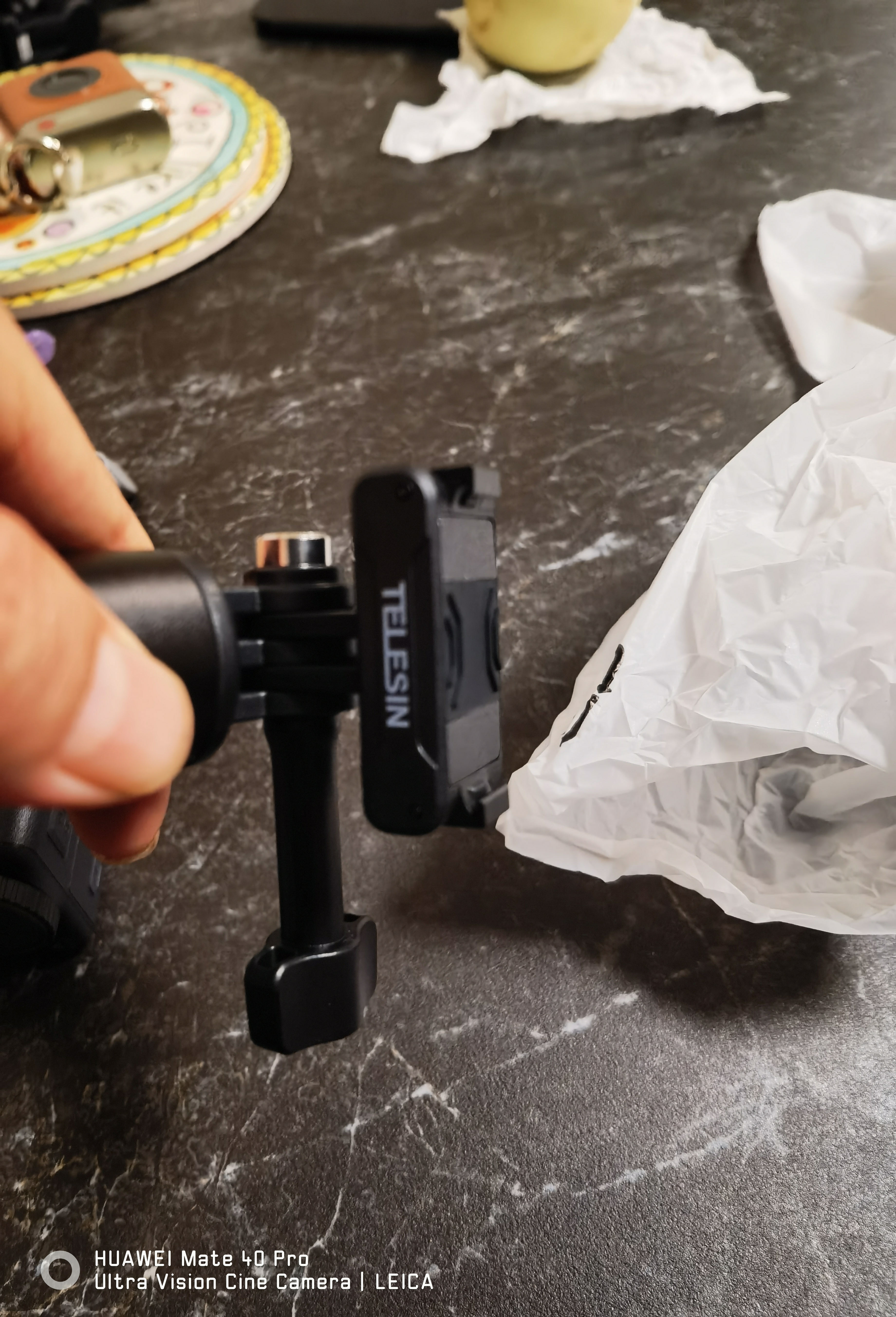 TELESIN泰迅适配大疆osmo360磁吸快拆底座全景相机骑行拍摄快拆转接DJI Action 5pro/4/3口袋相机配件组件 实拍图