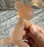 beedoll蓓兜3.0耙耳朵兔兔安抚牙胶婴儿磨牙棒口欲期咬咬乐玩具 草莓粉 实拍图
