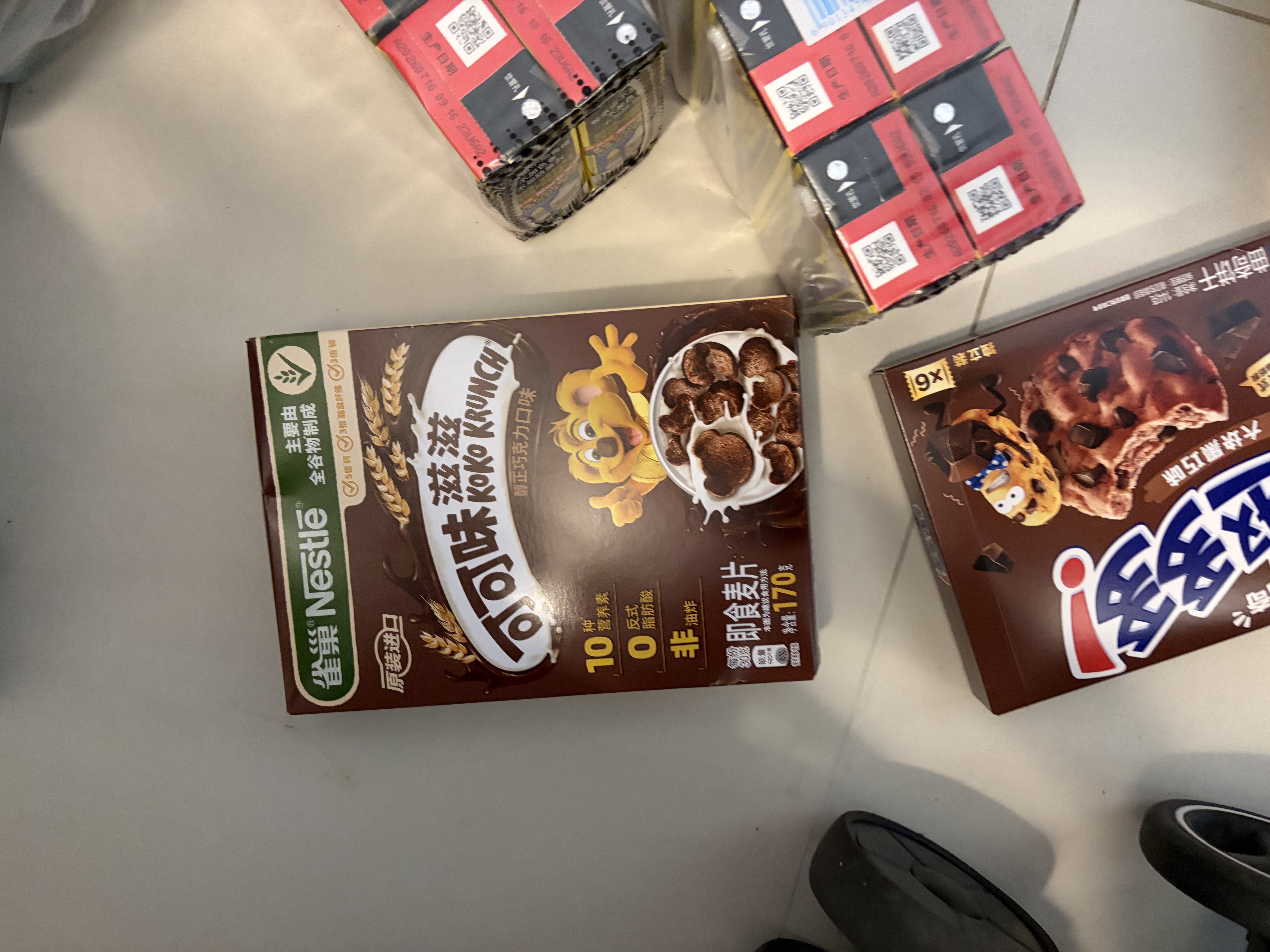 雀巢（Nestle）进口儿童零食可可味滋滋170g儿童麦片代餐即食早餐全谷物冲泡 实拍图