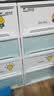禧天龙免安装收纳柜简易衣柜床头柜儿童零食玩具储物柜 4层雏鸟 实拍图