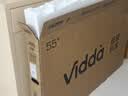 Vidda 海信电视55英寸 R55 144Hz高刷 智慧屏 一级能效 2026液晶家用游戏平板以旧换新电视机55V1KD-R 实拍图