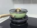 特福（Tefal）平底锅煎蛋不粘锅早餐煎锅少油少烟燃气灶电磁炉通用有钛煎锅绿色 实拍图