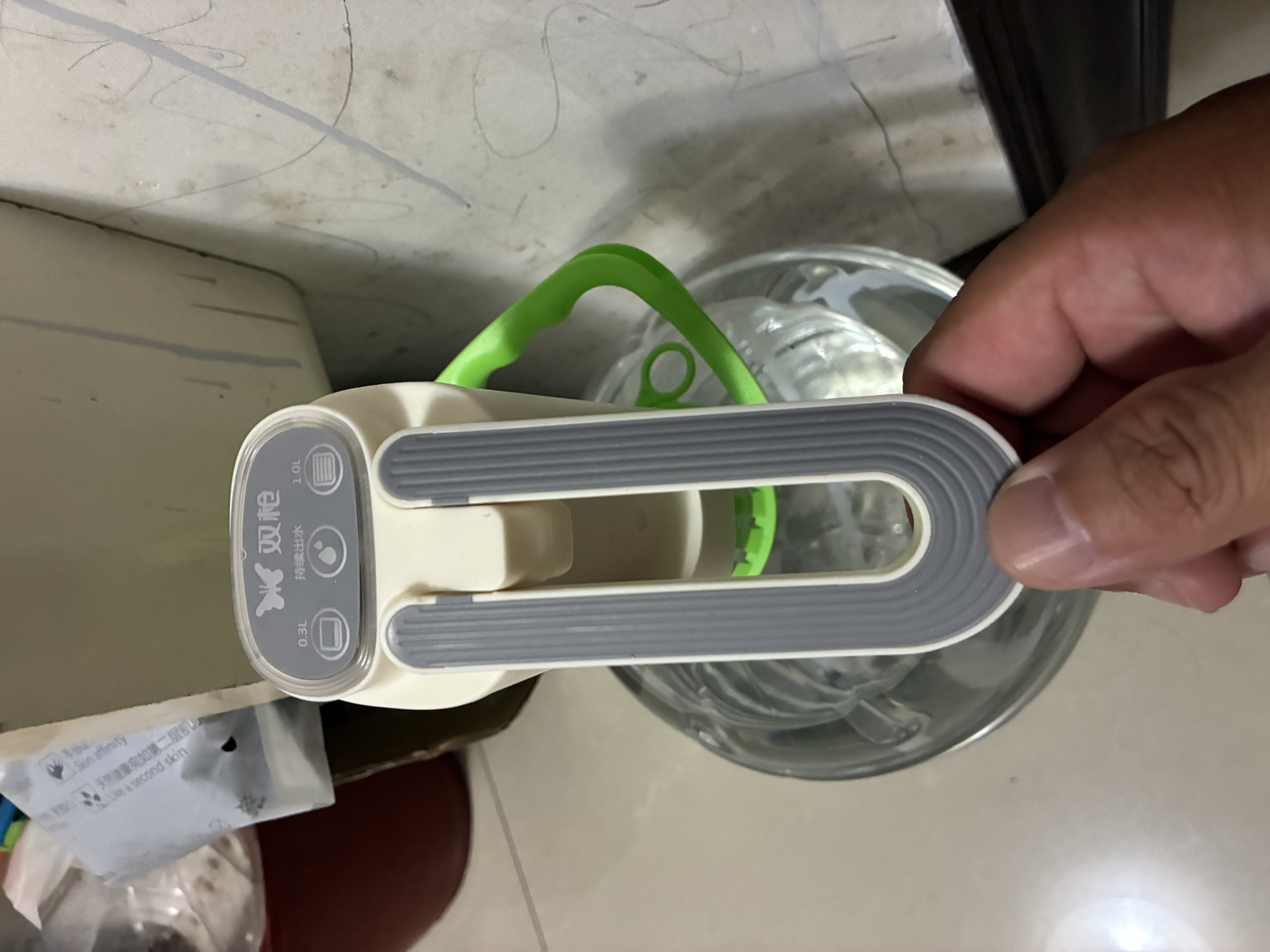 双枪抽水器桶装水神器99.9%抗菌静音矿泉水电动抽水泵折叠自动上水器  实拍图