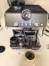 德龙（Delonghi）【升级款】咖啡机家用半自动咖啡机冷萃版银骑士研磨一体机 可视压力手动打奶泡EC9255.BK黑色 实拍图