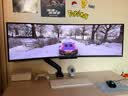 泰坦军团49英寸 第4代QD-OLED 5K曲面144Hz HDR400超宽带鱼屏 0.03ms原生10Bit KVM 炒股电竞显示器G49E9R2 实拍图