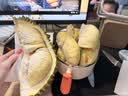 京鲜生 进口金枕头新鲜榴莲 净重5-6斤 1个装 生鲜水果 实拍图