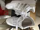 adidas ENTRAP美式校园风运动鞋少年感复古篮球风板鞋阿迪达斯   白色/金属暗银   40 实拍图