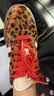 阿迪达斯（adidas）SAMBA三叶草休闲鞋女鞋豹纹棕色JI2734 37 实拍图