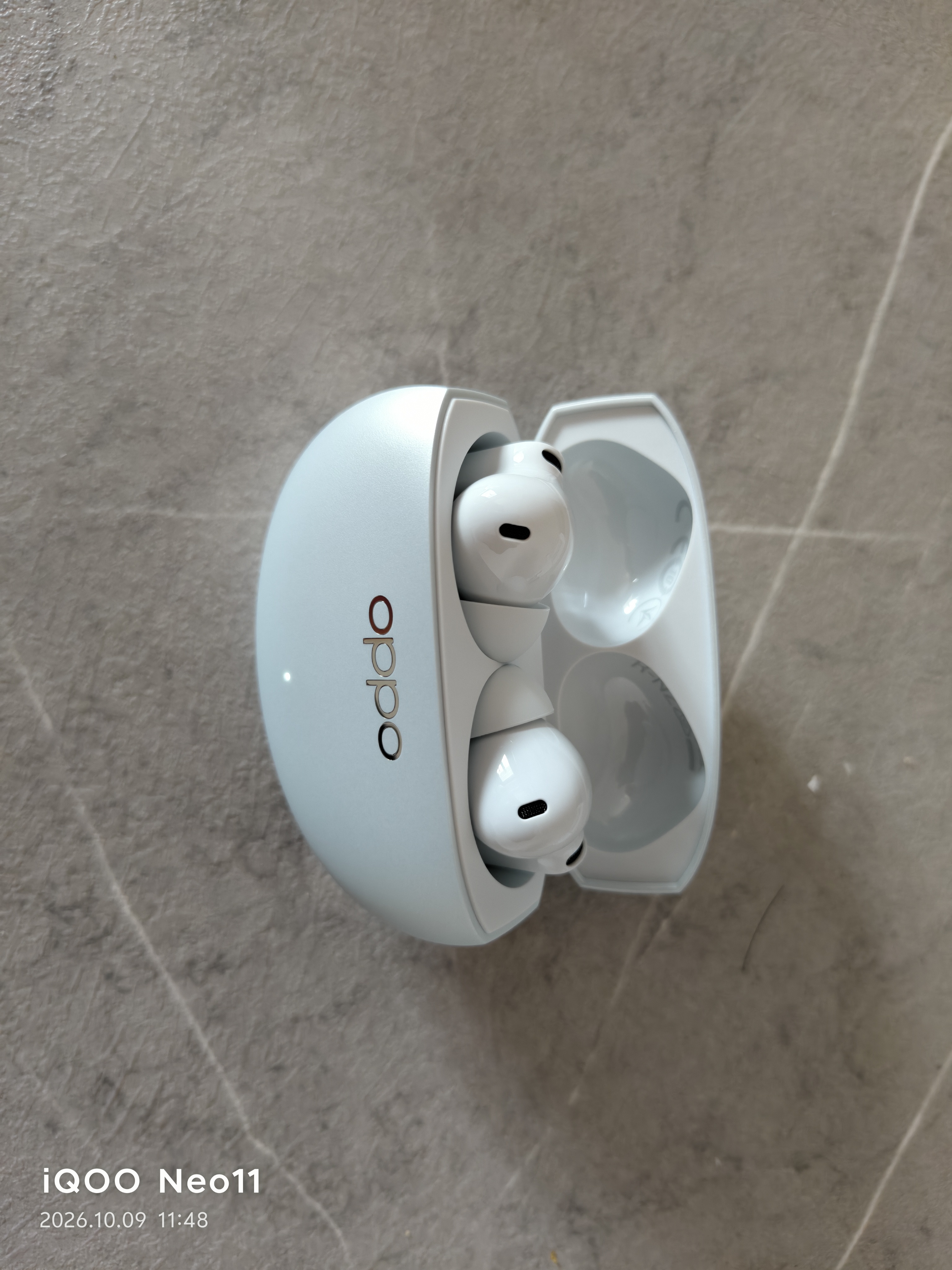 OPPO Enco Free4 真无线入耳式蓝牙耳机降噪耳机翻译耳机 超长续航 通用苹果华为小米手机 水漾蓝 实拍图