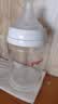 贝亲（Pigeon）玻璃奶瓶宽口径防胀气160ml S号奶嘴 1月+ AA186  实拍图