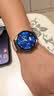 华为HUAWEI WATCH 5 42mm高端款烁金色904L不锈钢表壳星云杏素皮复合表带eSIM通话手表 实拍图