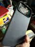 品胜适用iPhone18promax/17promax手机壳苹果17/18promax保护套布艺织物壳编织壳磁吸防摔保护套 黑色 实拍图