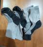 迪卡侬（DECATHLON）登山徒步袜男女袜棉透气2双装ODS灰色43-46码-4336790 实拍图