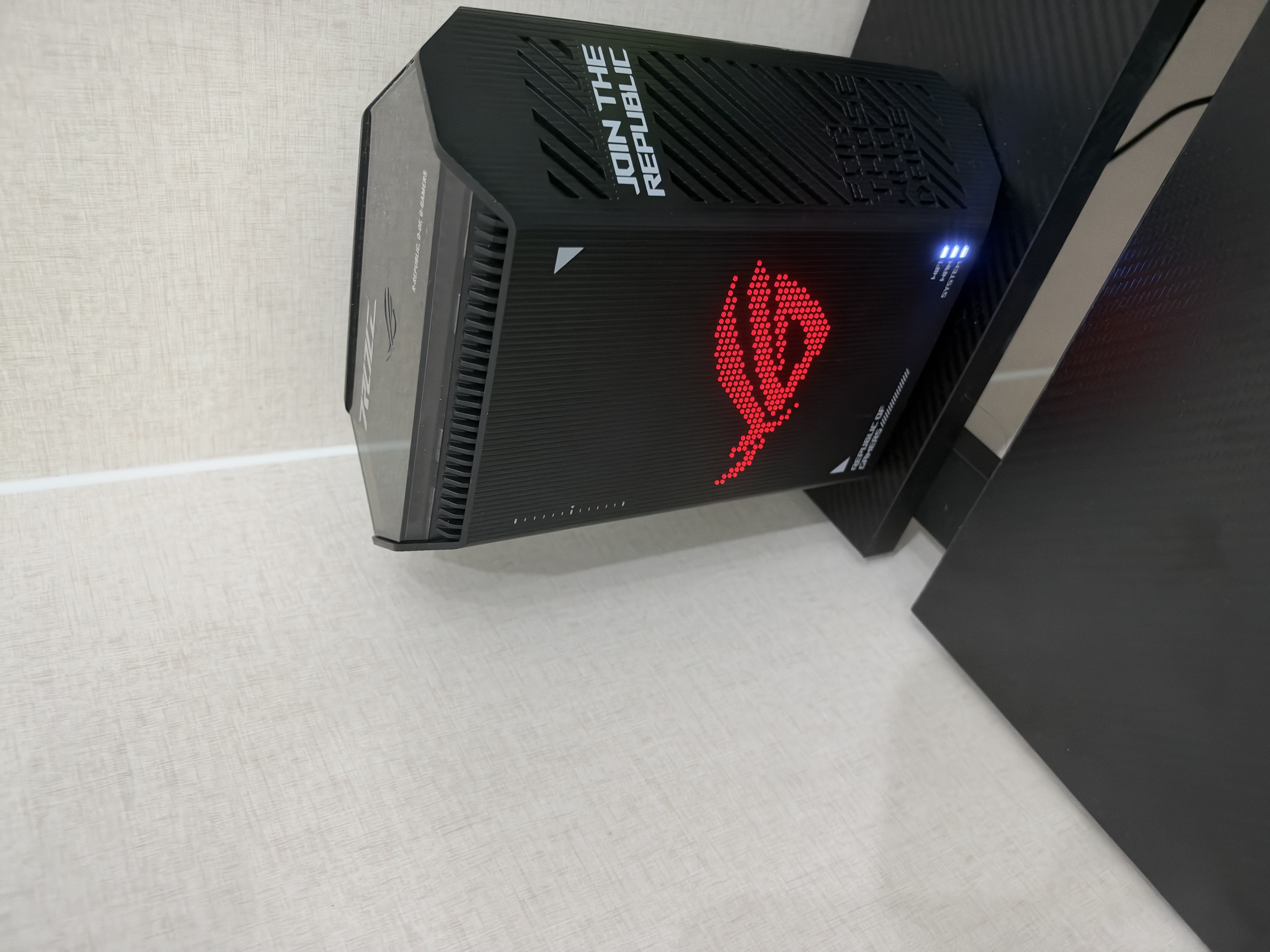 ROG魔盒Air WiFi7电竞Ai路由器家用无线千兆路由全2.5G口全屋wifi信号增强放大器 Aimesh随心组网 实拍图