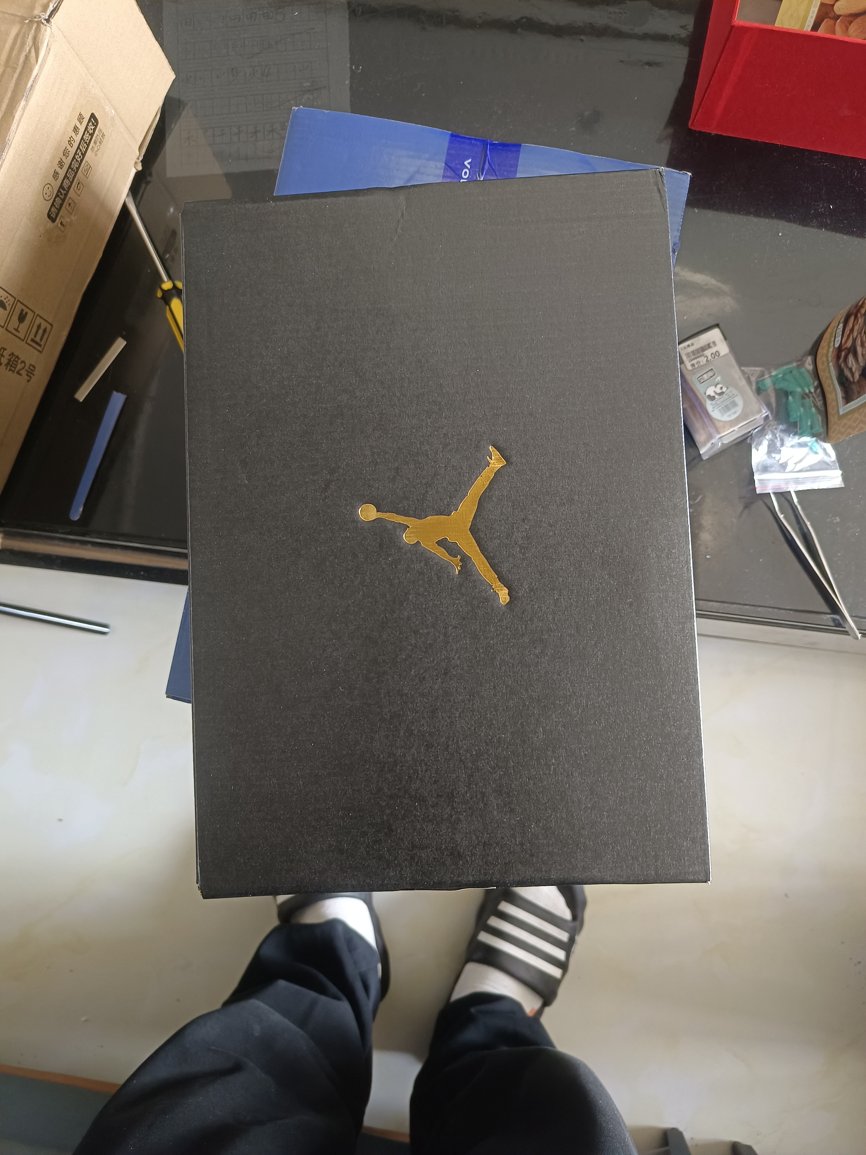 耐克（NIKE）2026年男子AIR JORDAN 1 LOW运动休闲鞋 553558-040 42 实拍图