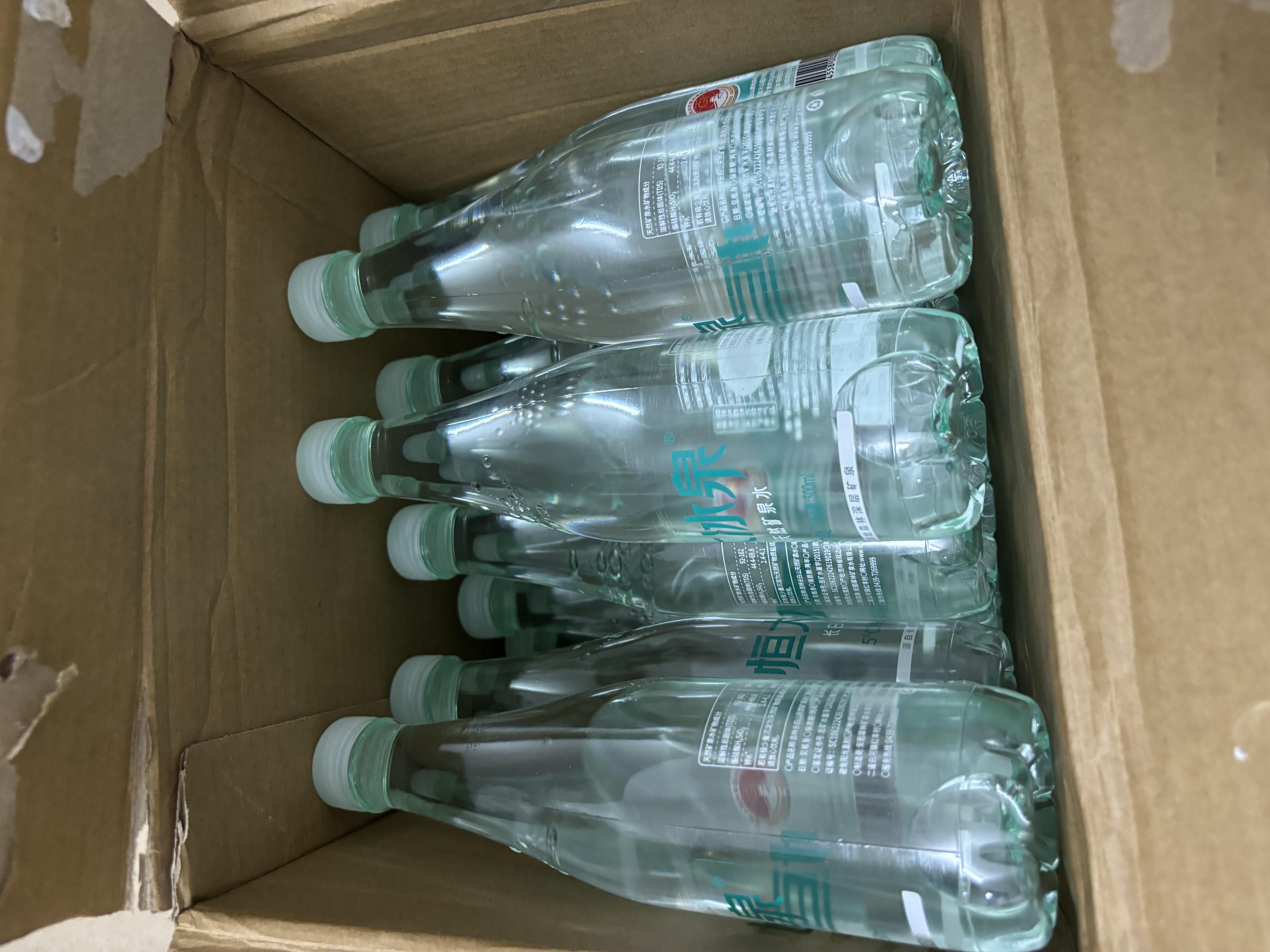 恒大冰泉 长白山天然低钠矿泉水500ml*24瓶非纯净水饮用水 整箱装热门商品 实拍图