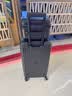 乌尼莫克（Uniamog）【新品】德国品牌行李箱大容量旅行箱拉杆箱结实耐用加厚密码箱子 曜岩黑（双层防爆拉链 五轮承重) 28英寸 /钢轴承PU灌注轮+一键刹车 实拍图