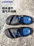 迪卡侬游泳男士运动包脚拖鞋男洞洞鞋墨黑色42~43码2934063 实拍图