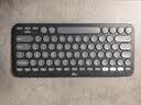 罗技（Logitech）时尚系列K390无线蓝牙键盘 超薄便携 K380升级版 黑色 79键 实拍图