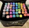Touch mark【开学文具】泰驰马克笔48色动漫水彩笔双头油性画笔记号笔套装学生美术送男孩女孩开学生日礼物 实拍图