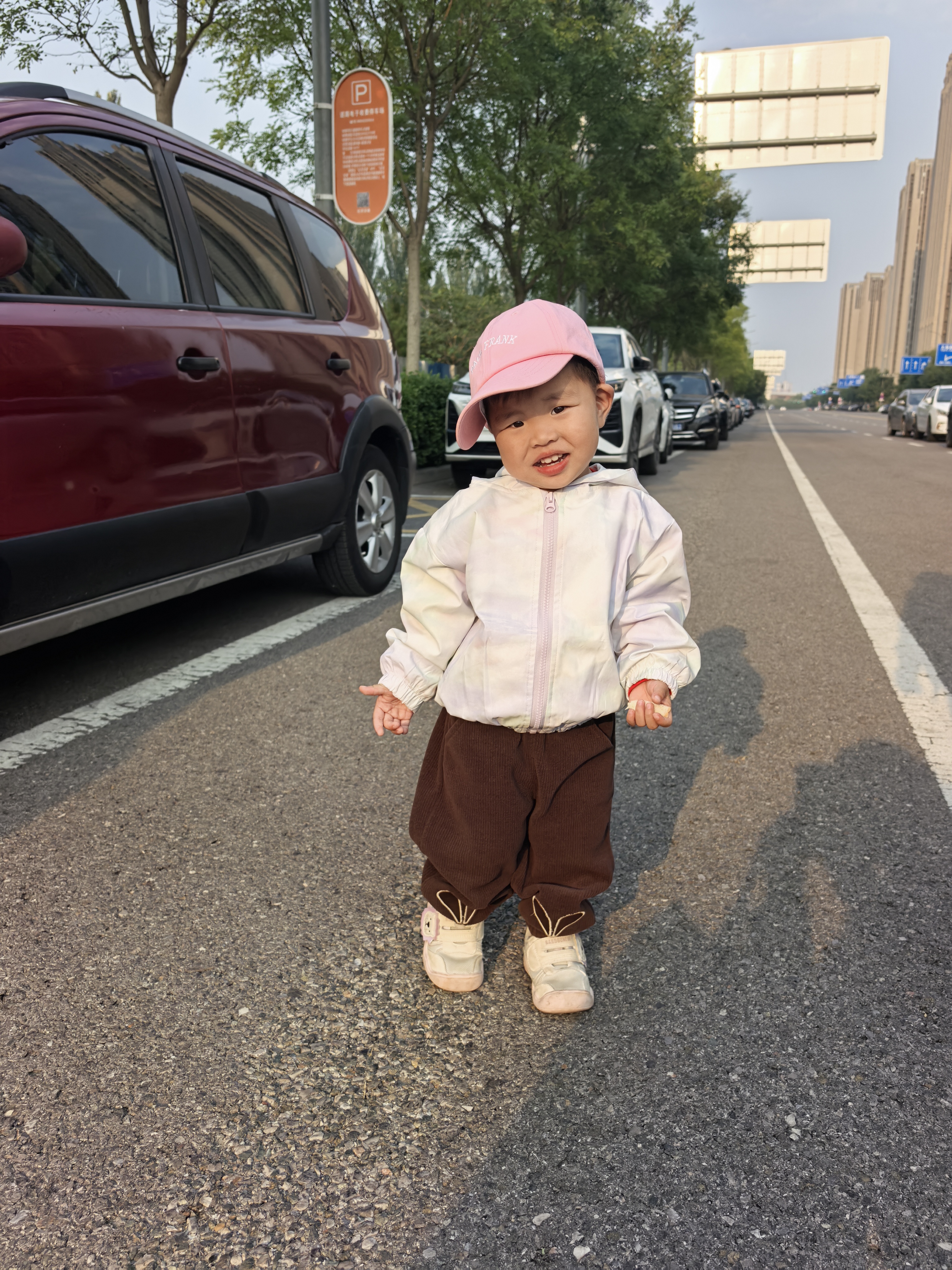 大嘴猴（paul frank）儿童棒球帽女童3-6-12岁鸭舌帽韩版潮遮阳小学生户外运动休闲百搭 实拍图