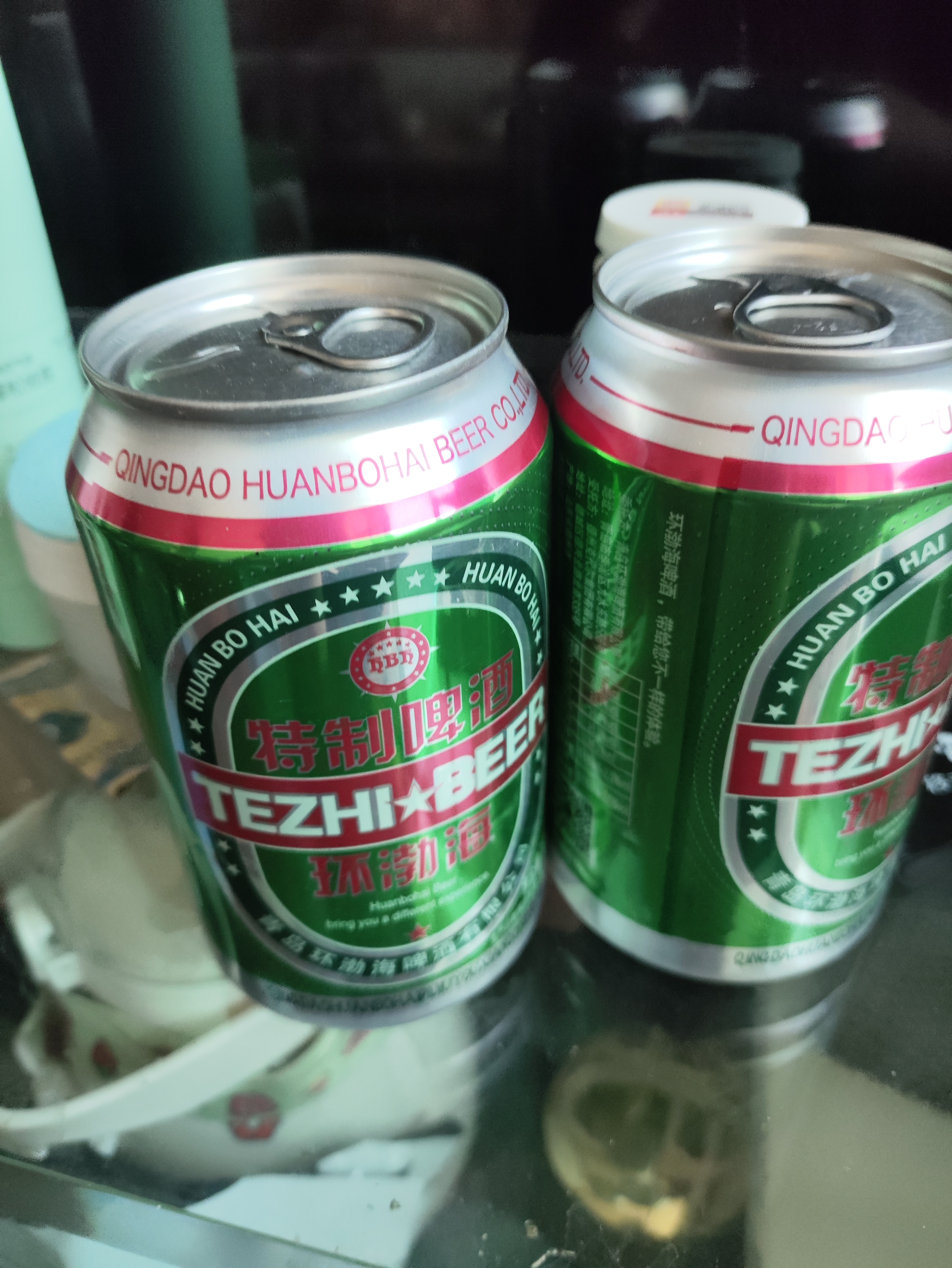 青岛环渤海特制啤酒麦芽小麦啤酒罐装整箱特价 特制3°P 320mL 1罐 实拍图