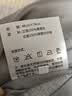 京东京造 真丝枕套 6A级桑蚕丝 丝绸纯色轻奢枕头套 48x74cm 单只装 雾灰 实拍图