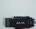 Sandisk闪迪64GB USB3.2 U盘 CZ550黑色 读速100MB/s 安全加密 数据恢复 学习办公电脑车载 高速大容量优盘 实拍图