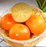 京鲜生 阳丰脆柿甜柿新鲜柿子 净重4.5斤 单果150g+ 新鲜水果源头直发 实拍图
