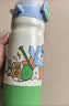 babycare四合一儿童保温杯水杯316不锈钢保温水壶吸管杯大宝宝上学550ml蓝 实拍图