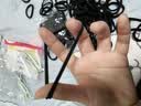 【强拉不断】高弹力耐用ins马尾无接缝皮筋扎头发简约发圈头绳 黑色60根 实拍图
