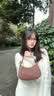 CinvaiKrose官方店小c&k手提包包女包2026新款女士斜挎包通勤单肩包生日礼物 咖啡色Coffee【赠挂饰】送女友老婆走心 实拍图