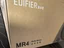 漫步者（EDIFIER）MR4 有源监听2.0音箱 高保真HIFI音质 多媒体电脑电视音响 桌面音响 白色 实拍图