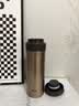 膳魔师（THERMOS）保温杯男女不锈钢商务办公带滤网泡茶水杯子TCMK-500/350团购定制 TCMK-500 咖啡色 470ml 实拍图