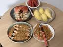 鲜京采 熟冻智利帝王蟹 2.4-2.8斤（含约10%保护性冰衣）螃蟹海鲜礼盒 实拍图