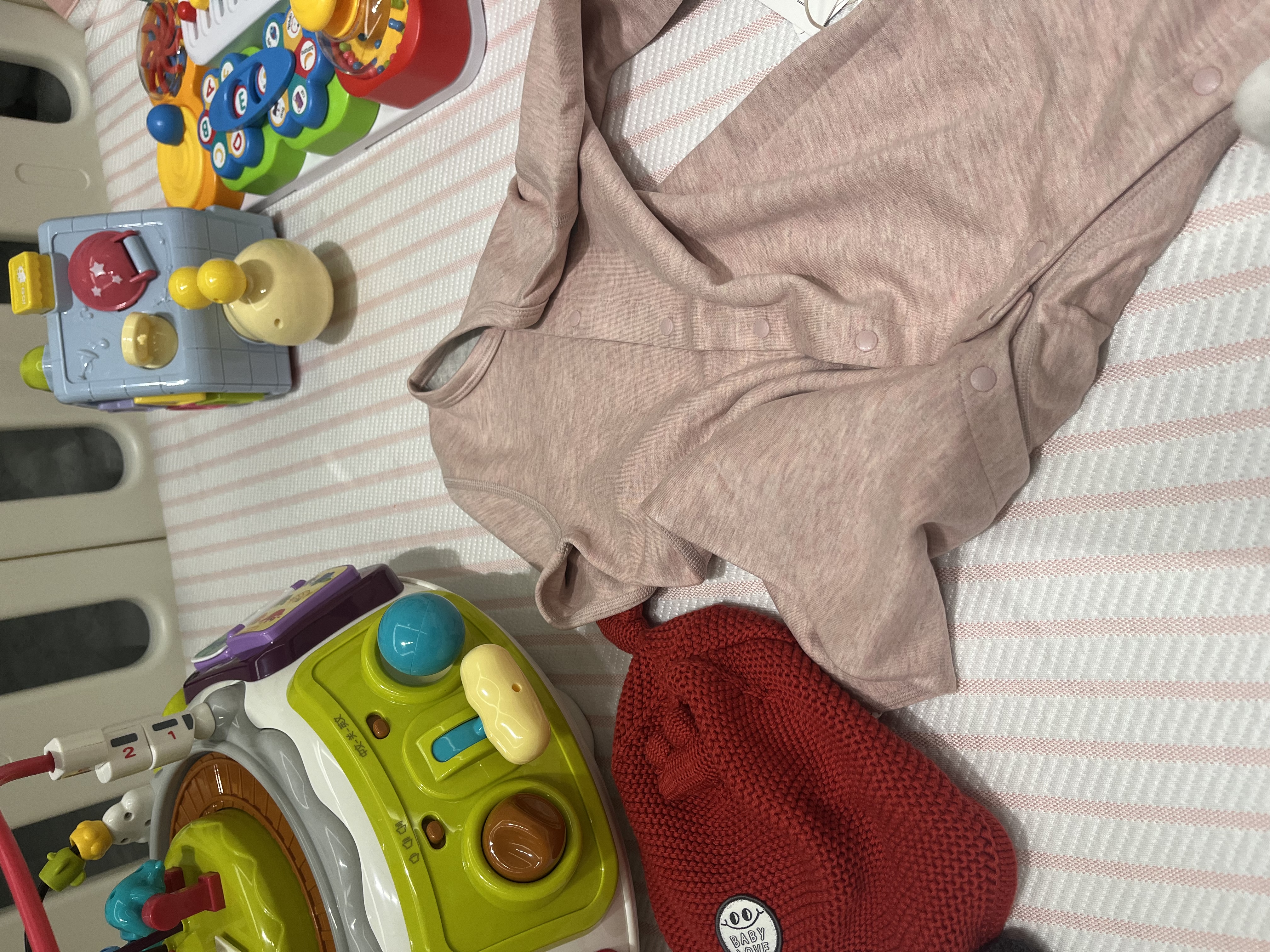 babylove婴儿连体衣秋冬季蚕丝羊绒男女宝宝保暖睡衣打底衣服头等舱 实拍图