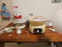 Noryong棉花糖机全自动家用儿童小孩彩糖小型商用摆摊棉花糖机器 豪华款黄色（彩糖*1+糖勺*1+棉花糖竹签*10） 实拍图