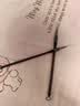 得力（deli）毛笔初学者套装3支狼毫大小中楷文房四宝国画字帖练字毛笔墨纸砚大中小楷成人开学文具用品 实拍图