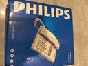飞利浦(PHILIPS）电话机座机 固定电话 办公家用 免提通话 免电池 来电显示 CORD040蓝色  实拍图