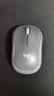 罗技（Logitech）M185鼠标 无线鼠标 办公鼠标 对称鼠标 黑色灰边 带无线2.4G接收器 实拍图