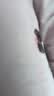 贝瑞加（Babyprints）婴儿半背衣2件装长袖纯棉宝宝上衣护肚和尚服家居内衣 黄点猫咪52 实拍图