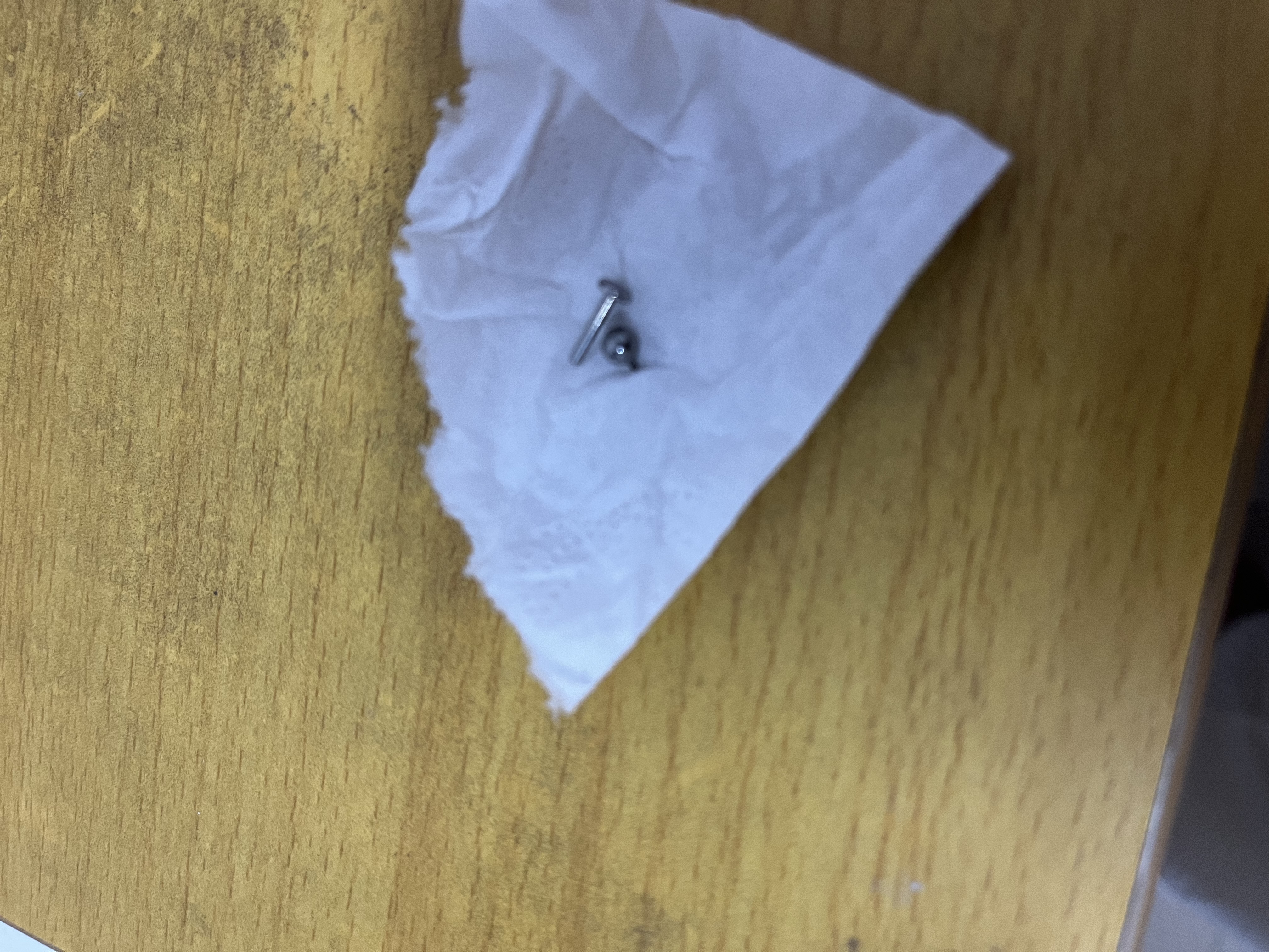 HKMRZ钛合金耳钉养耳洞F136内螺旋耳骨钉防致敏睡觉免摘男女通用耳饰品 实拍图