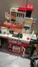 Eve Stone SPECIAL GIRL LIKE YOU玩具女孩厨房玩具3-6岁套装仿真厨具做饭煮饭儿童过家家女童礼物 超大号100cm+烤面包机+101件套红 小厨房4岁男女孩6-12岁宝宝生 实拍图