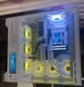 瓦尔基里（VALKYRIE）VK03 WHITE 白色 ATX 游戏电脑台式机箱 支持360水冷 6.2吋触摸屏 270°海景房 实拍图