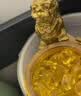 缤越黄铜貔貅招財摆件风水公母一对聚宝盆套装客厅皮丘店铺开业装饰品 实拍图