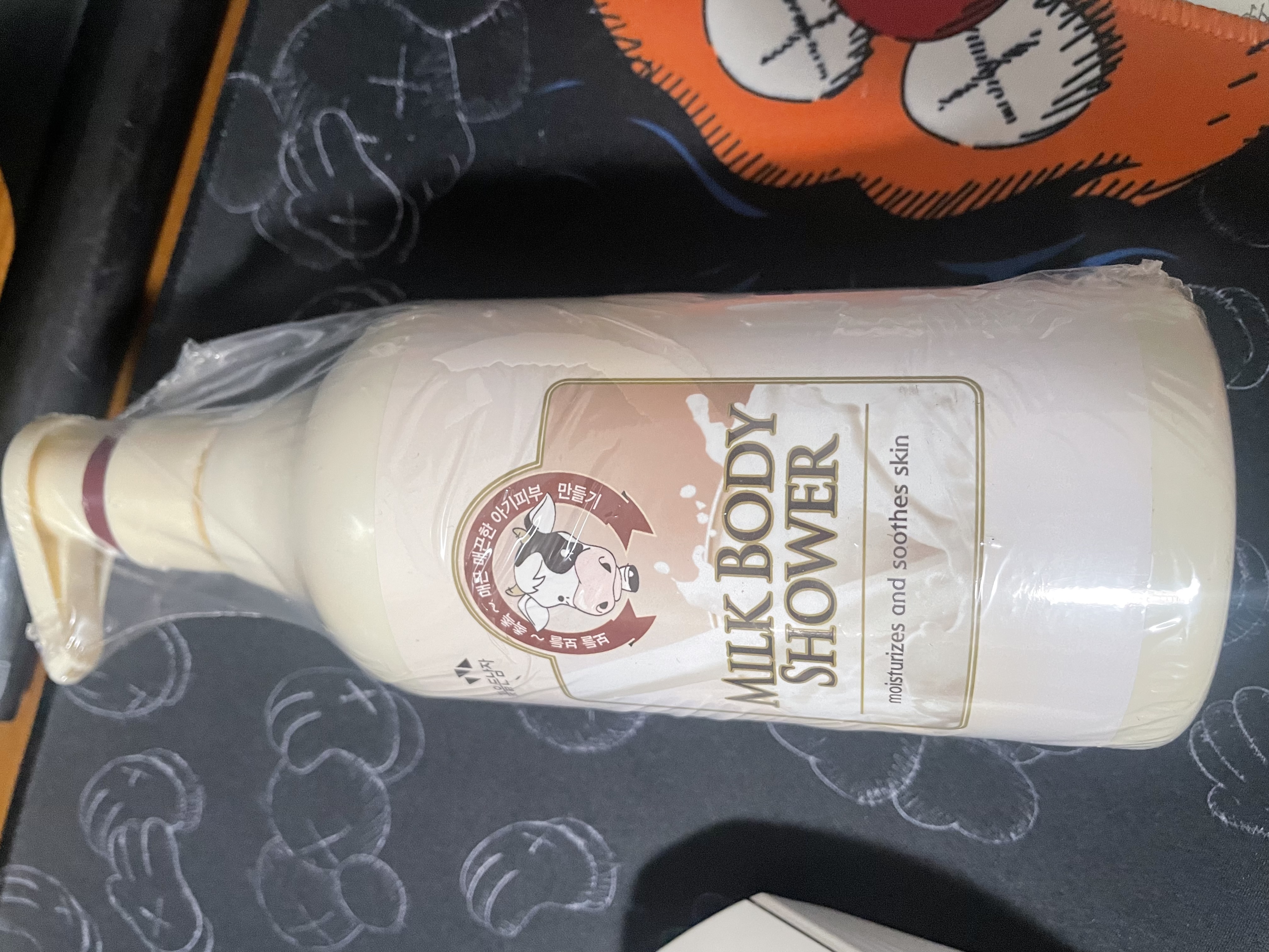 所望牛奶香沐浴露750ml 男女士专用持久留香滋润保湿高端沐浴乳液 实拍图