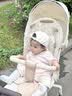 爱宝适婴儿车棉垫秋冬保暖坐垫推车垫子宝宝餐椅坐垫通用型木槿新芽G039 实拍图