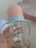 贝亲（Pigeon）PPSU双把手防胀气奶瓶240ml 丛林小兔 M号奶嘴 3月+ AA218 实拍图