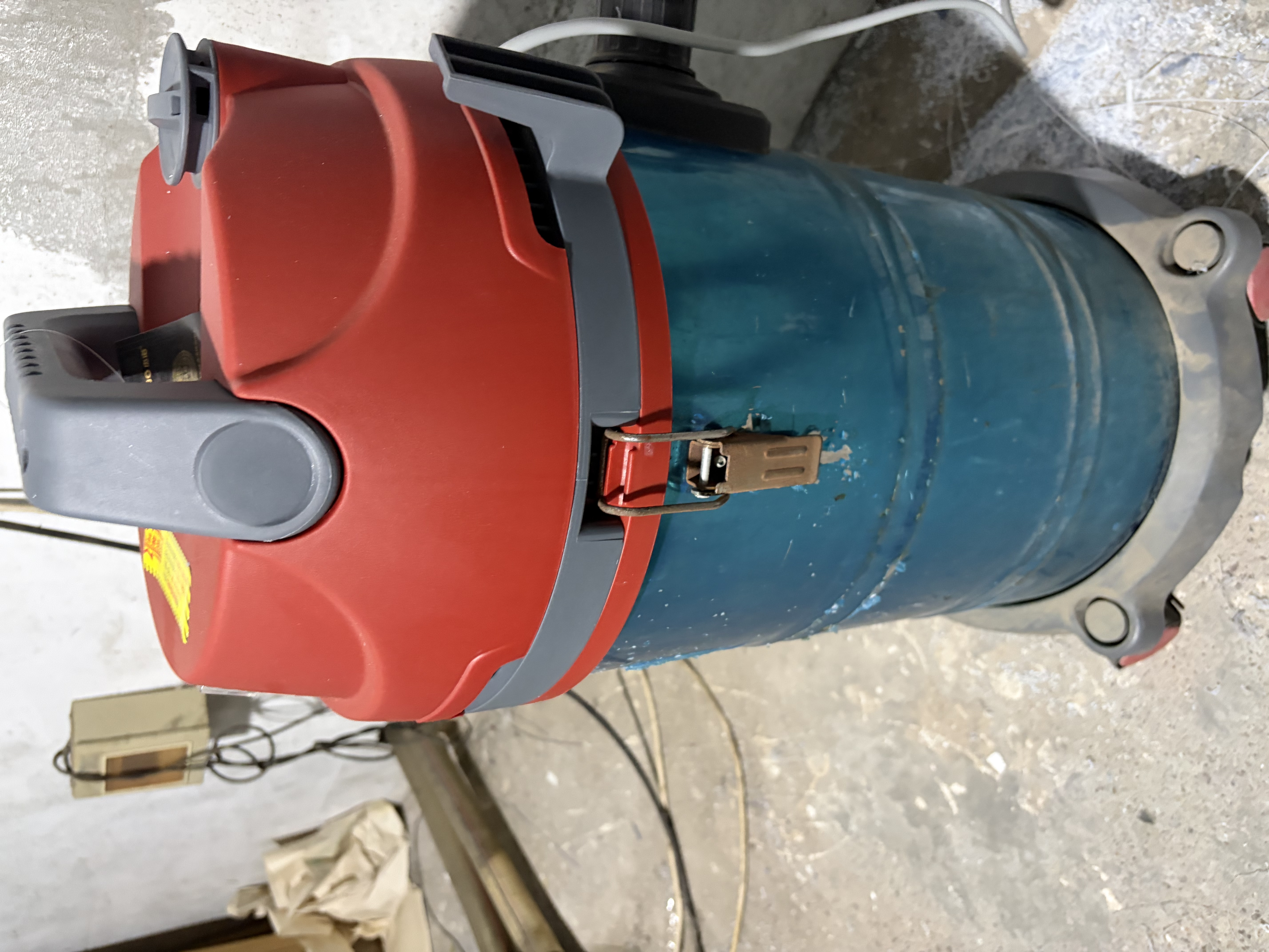 杰诺桶式吸尘器家用车内干湿吹三用强劲吸力大功率工业商用美缝开荒酒店地毯保洁汽美专用有线除尘机 25L标准版（装修/洗车）扁嘴+圆刷 实拍图